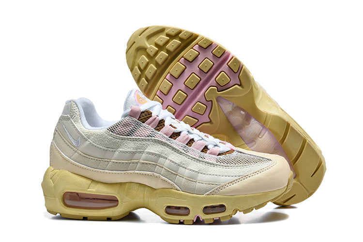 Nike Air Max 95 Women’s Sneakers in Cream and Yellow