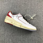 Air Jordan 2 Retro Low SP Off-White White Red DJ4375-004