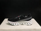 On Cloudmonster 2 Black White Running Shoes
