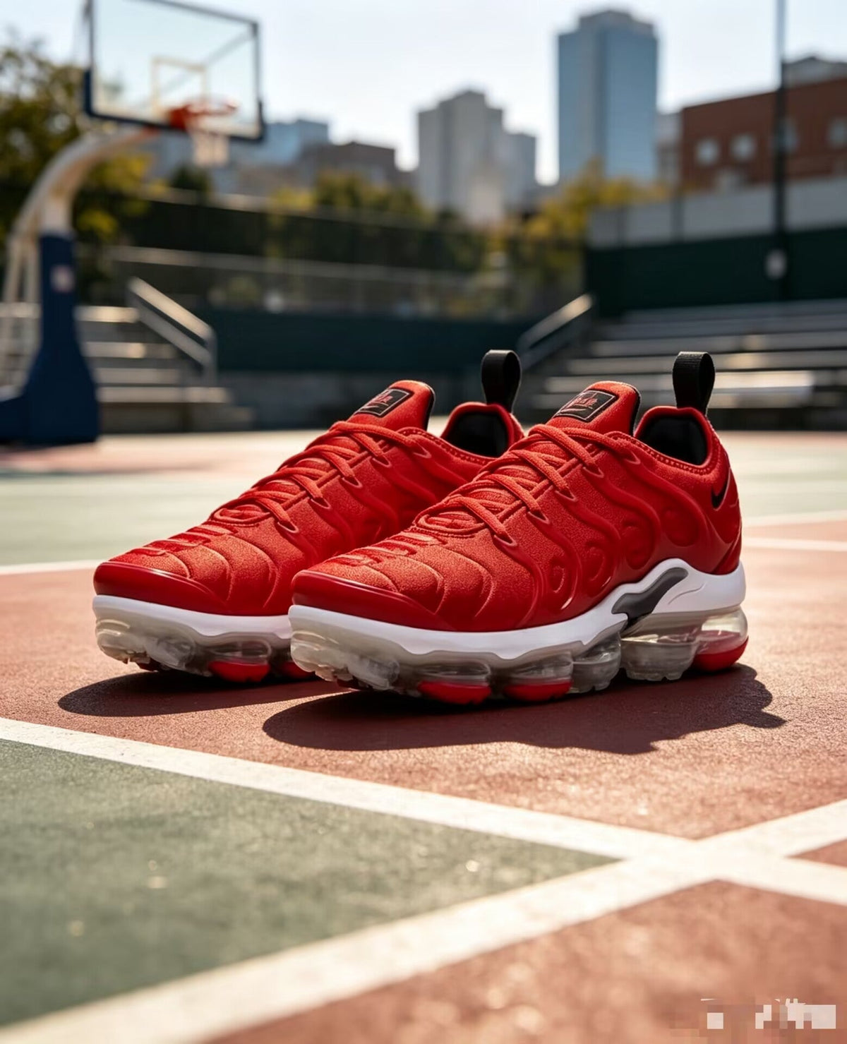 Nike Air VaporMax Plus TN-90 Red Sneakers