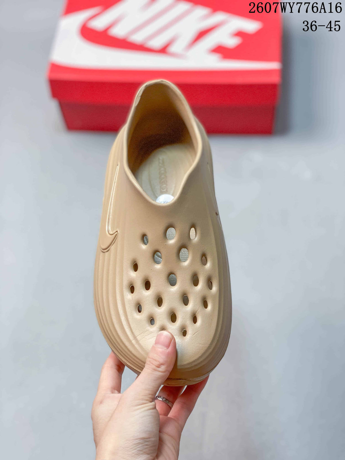 Nike ReactX Rejuven8 Clogs Tan 2607WY776A16