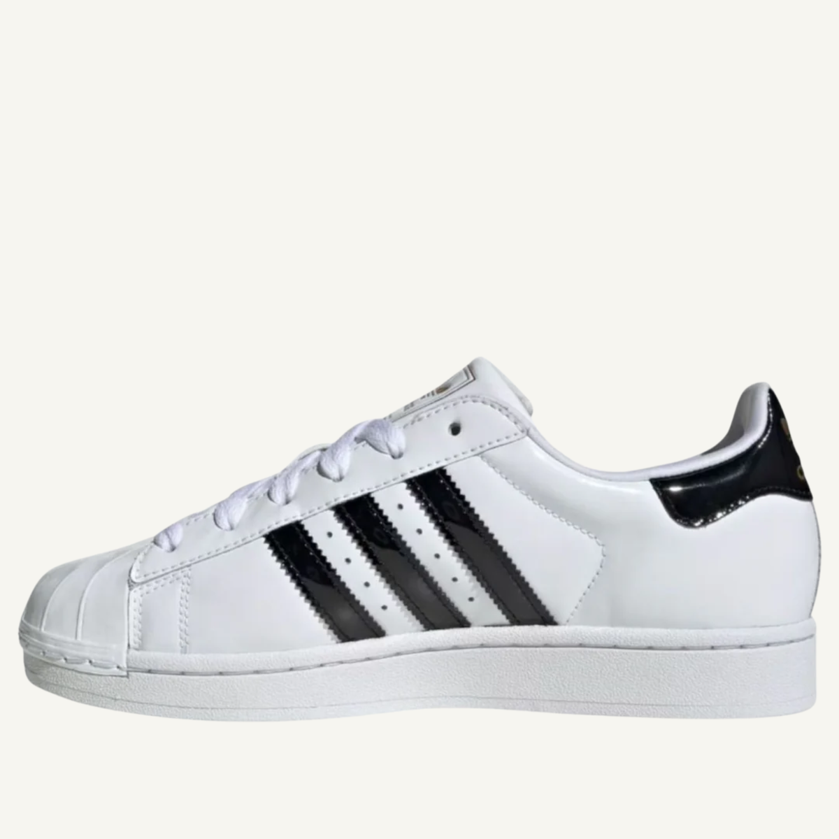 Adidas Originals Women's White/Black Superstar II Sneakers, JS4010