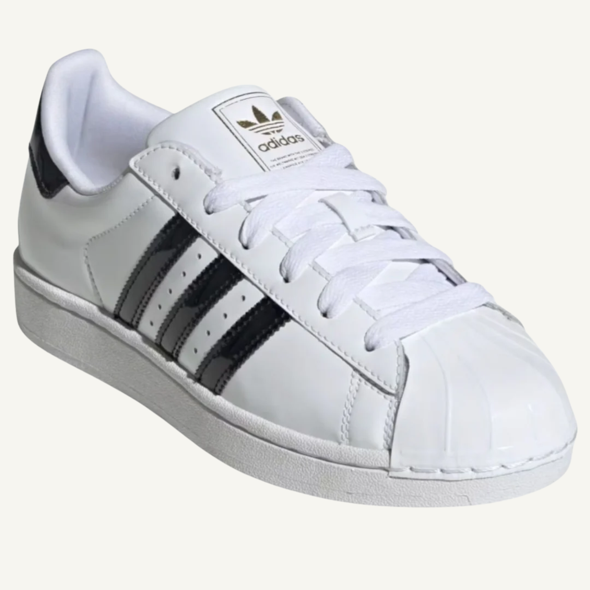 Adidas Originals Women's White/Black Superstar II Sneakers, JS4010