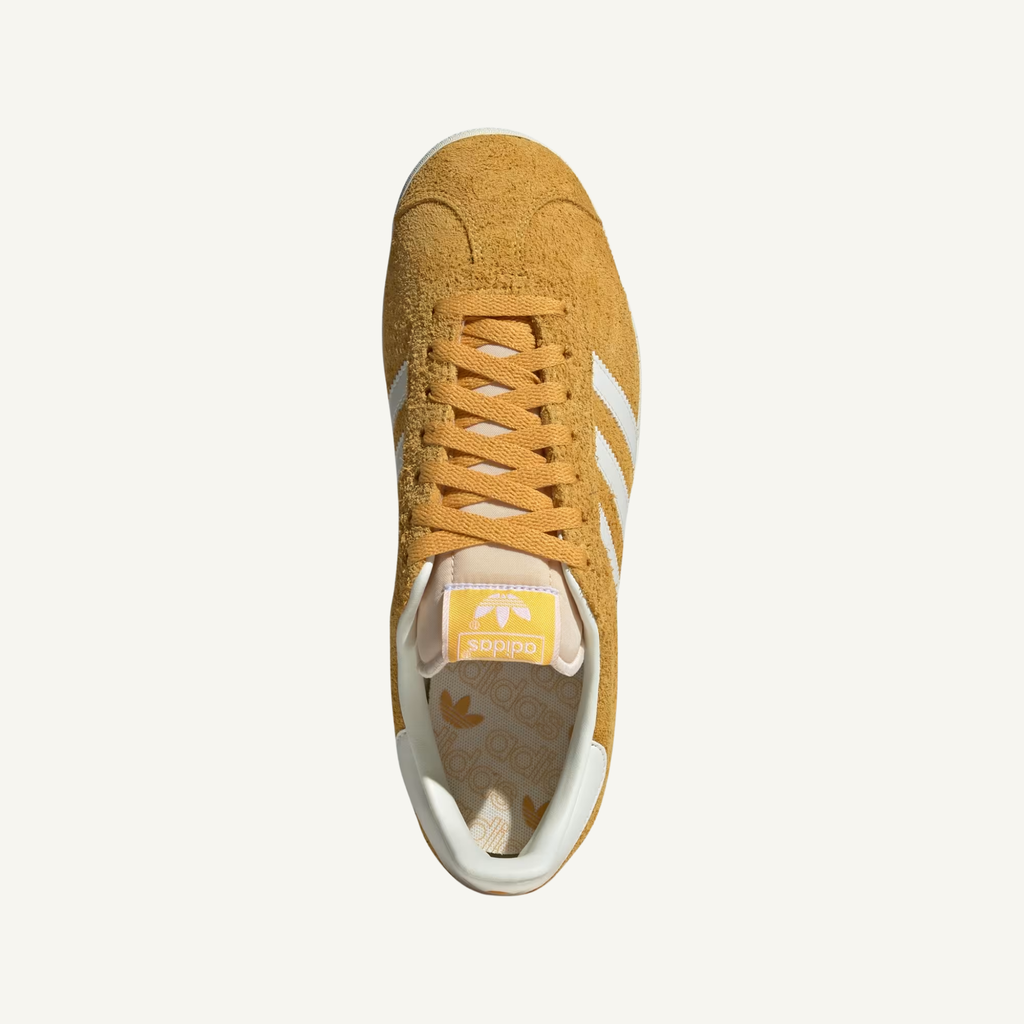 Adidas Originals Men's Yellow/Cream Gazelle Sneakers, IF9654 (No Box)