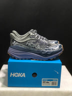 HOKA Stinson 7 Trail Running Shoes in Gray