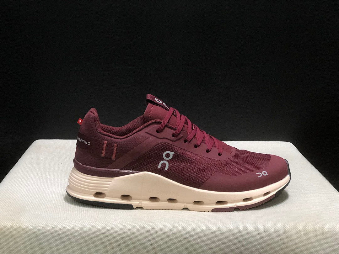 On Cloudnova Form 2 Sneakers in Mulberry Dew