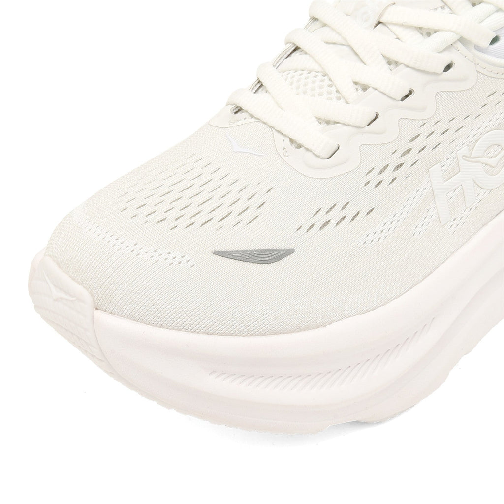 HOKA Bondi 9 White Running Shoes 1162011-WWH