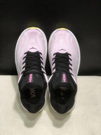HOKA Clifton 10 Running Shoes in Pink and White