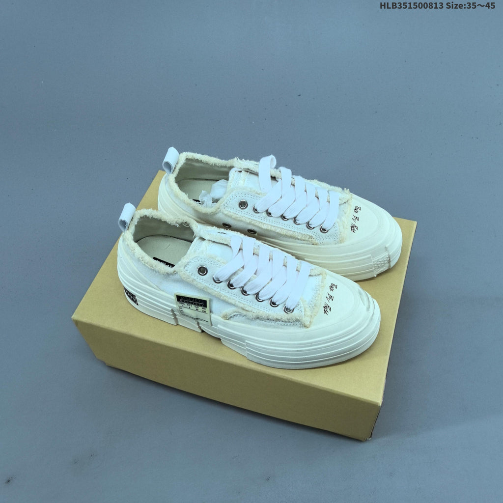 XVESSEL Party Pand Low-Top Platform Sneakers