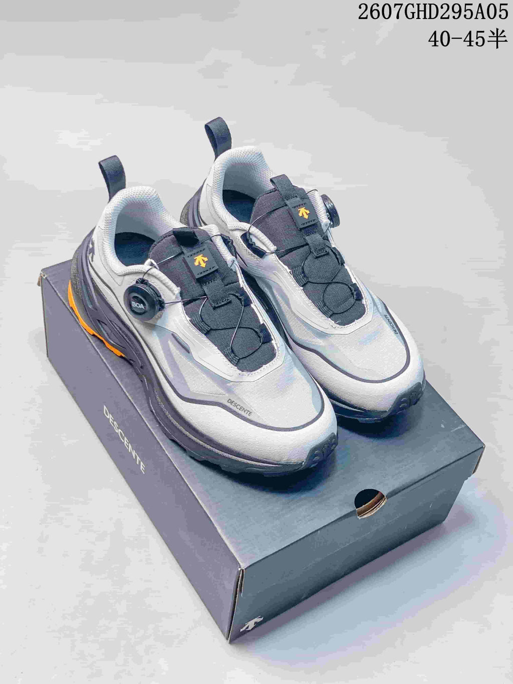 Descente Fitstep Wire Training Sneakers White Gray 2607GHD295A05