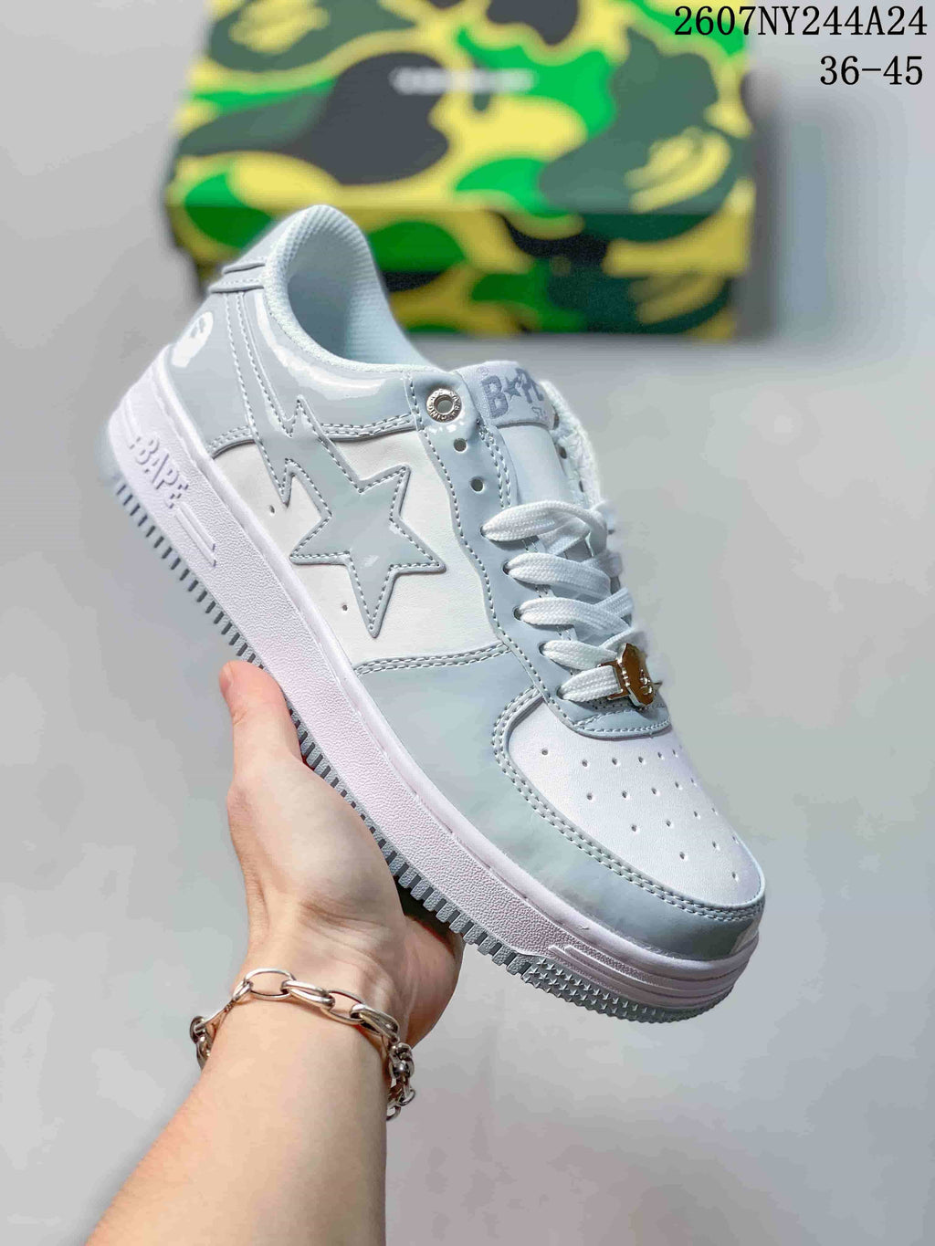 Bape x Nike Air Force 1 '07 Low Sneakers