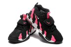 Nike Air More Uptempo Low-Top Sneakers Black Pink