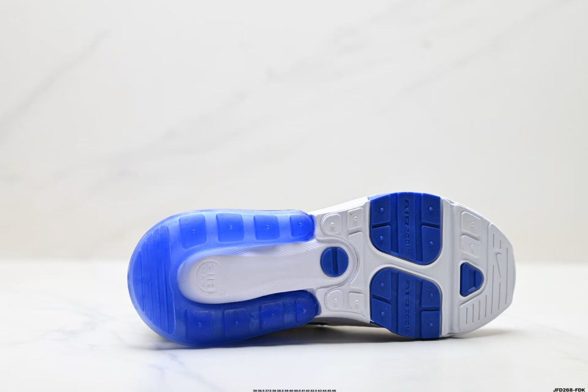 Nike Air Max 270 White and Blue Sneakers IO9884-107