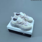 FILA FERN Low-Top Sneakers in Ivory and Lavender