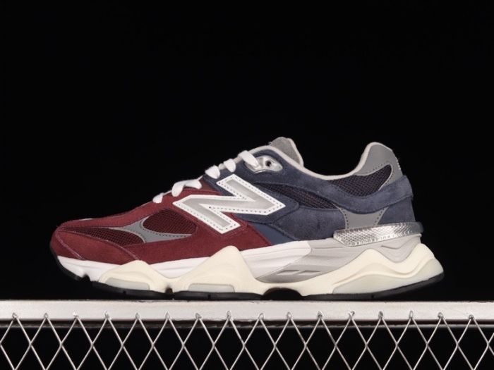 New Balance 9060 U9060GBN Burgundy Navy Sneakers