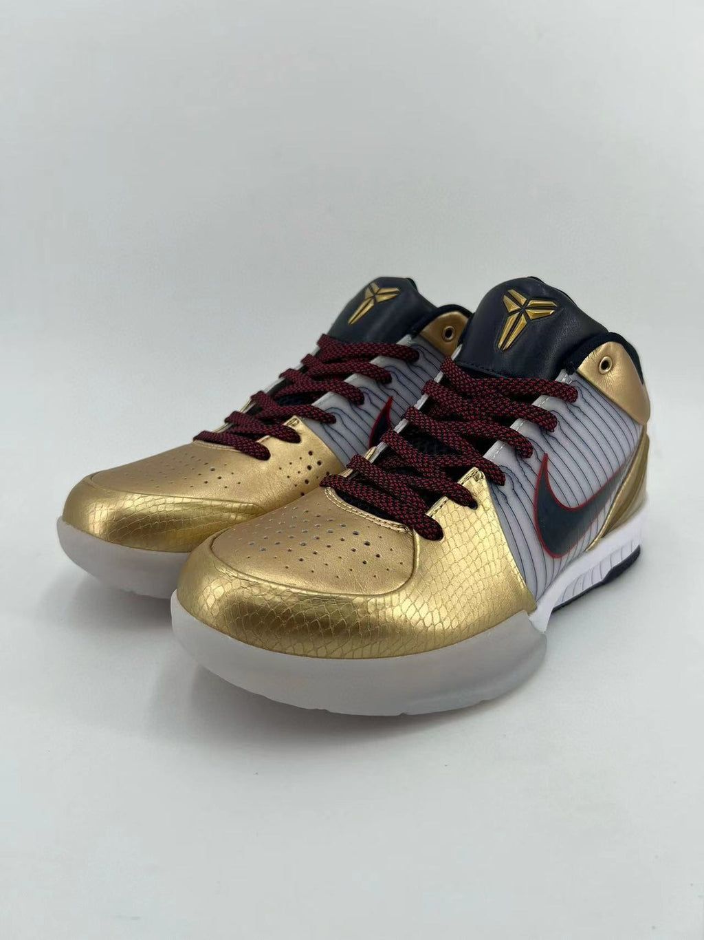 Nike Kobe 4 Protro Sneakers Gold White 344335-141