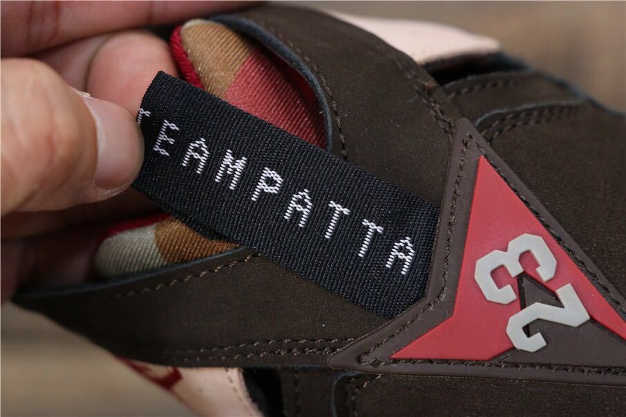 Jordan Air Jordan 7 Retro Patta Sneakers Brown Red AT3375-200