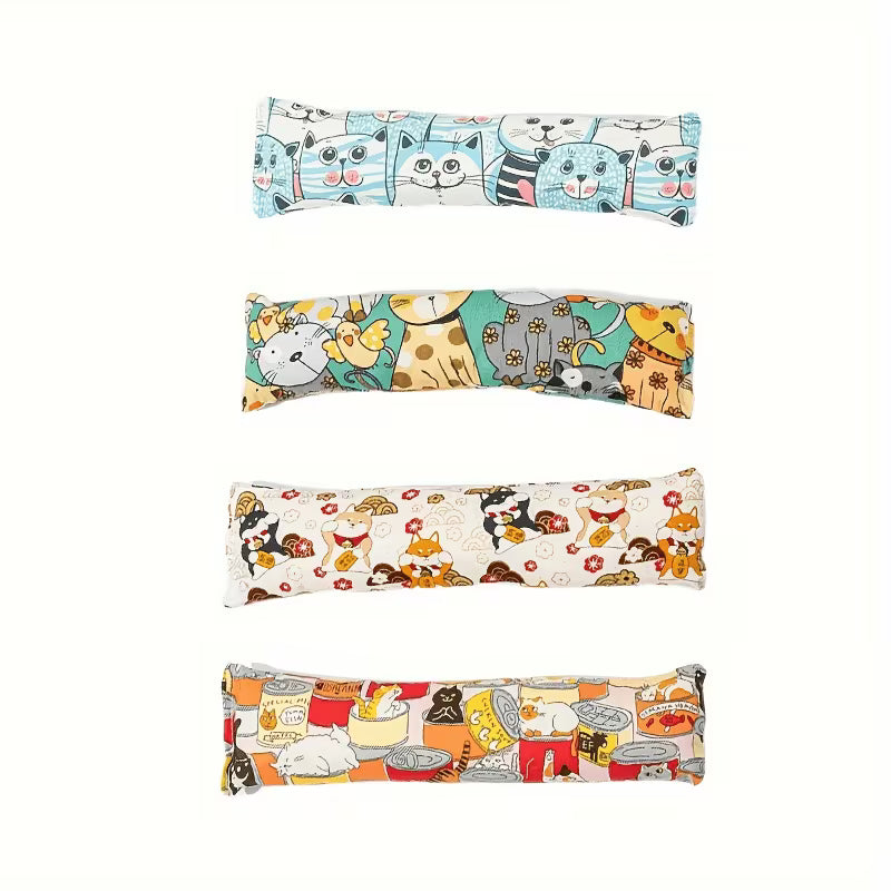 Catnip Chew Pillow Toy – Happy & Calming Plush Gift for Your Cat
