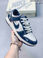 Nike SB Dunk Low Off-White Navy White Sneakers 2607ND1601A11