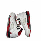 Jordan 5 Retro Fire Red Black Tongue (2025) (GS)