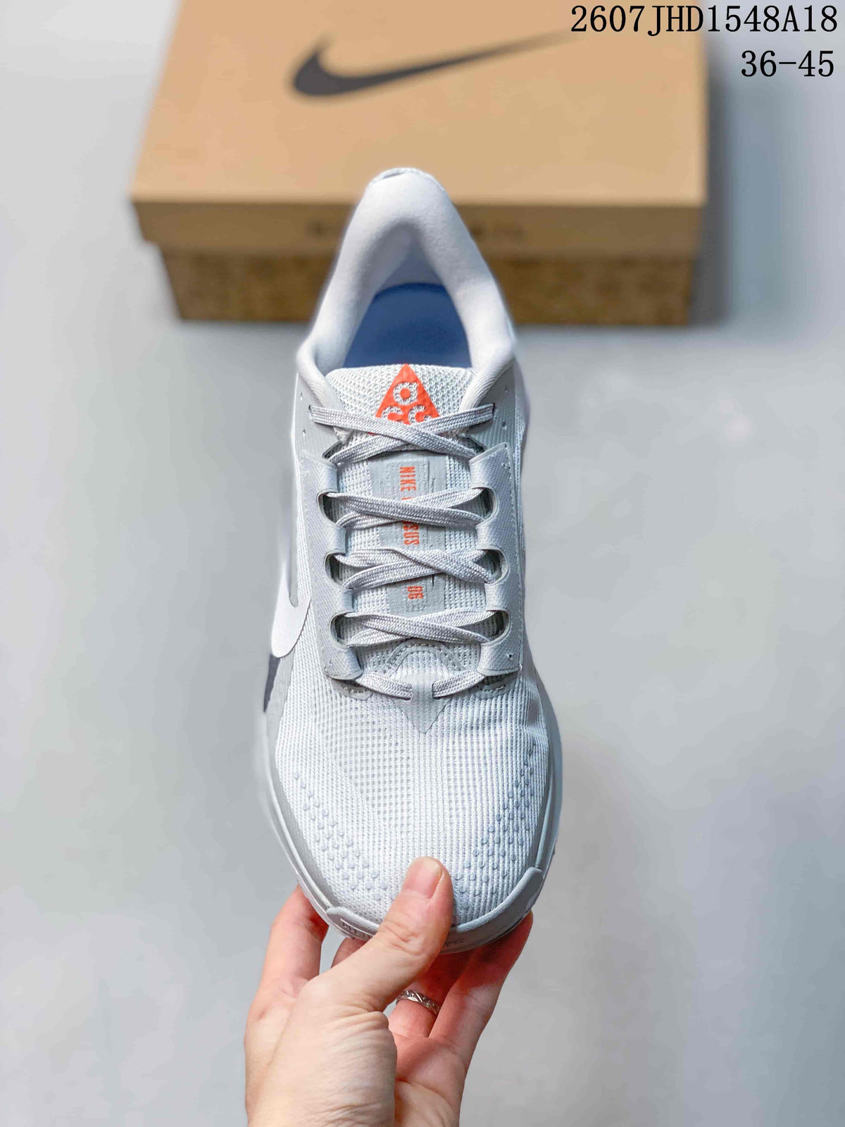 Nike ReactX Pegasus ACG Trail 6 Sneakers White Gray