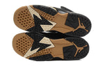 Jordan Air Jordan 7 Retro GS Sneakers, Black and Gold