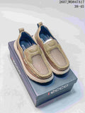 ECCO Slip-On Mesh Sneakers Olive Tan 2607 JWD847A17