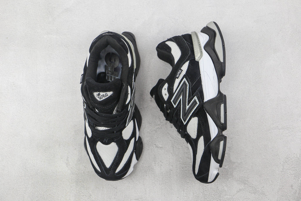 New Balance 9060 Black and White Sneakers