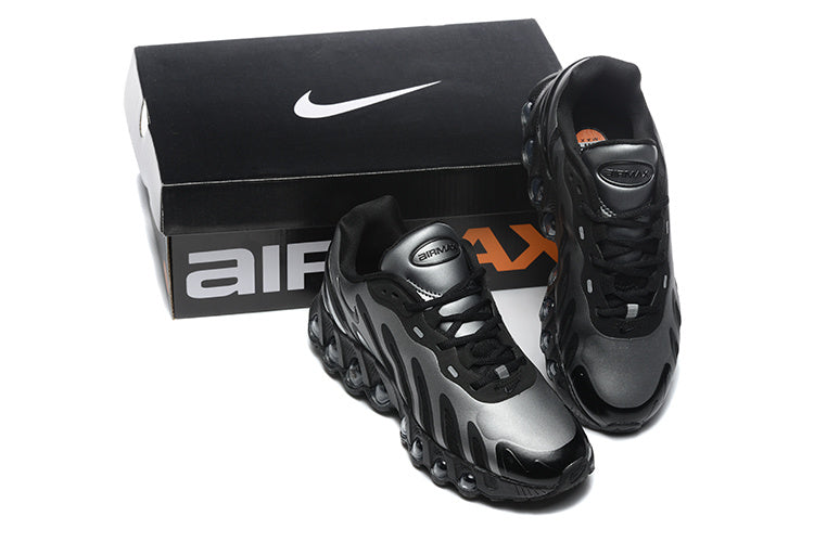 Nike Air Max Black and Silver Sneakers