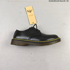Dr. Martens 1460 Smooth Black Platform Lace-Up Shoes