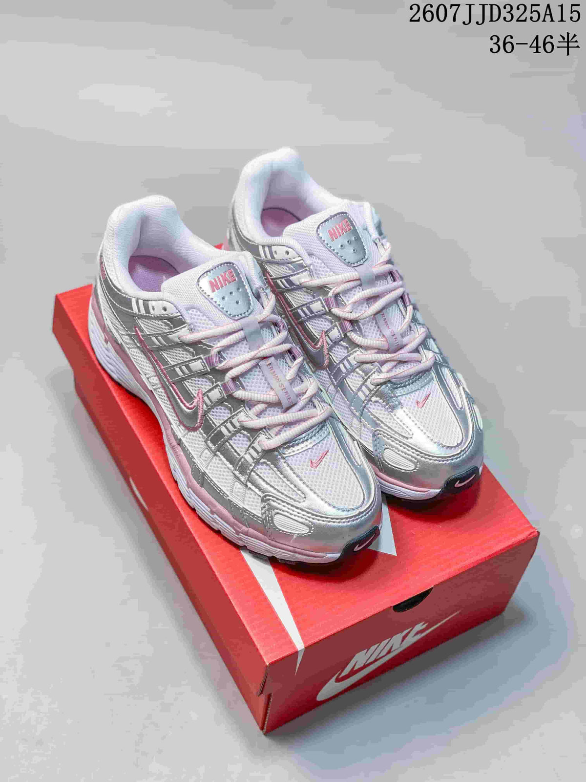 Nike P-6000 Sneakers White Silver Pink CD6404