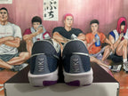 Nike Basketball Shoes Black, Gray and Purple