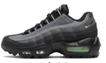 Nike Air Max 95 Black and Green Sneakers