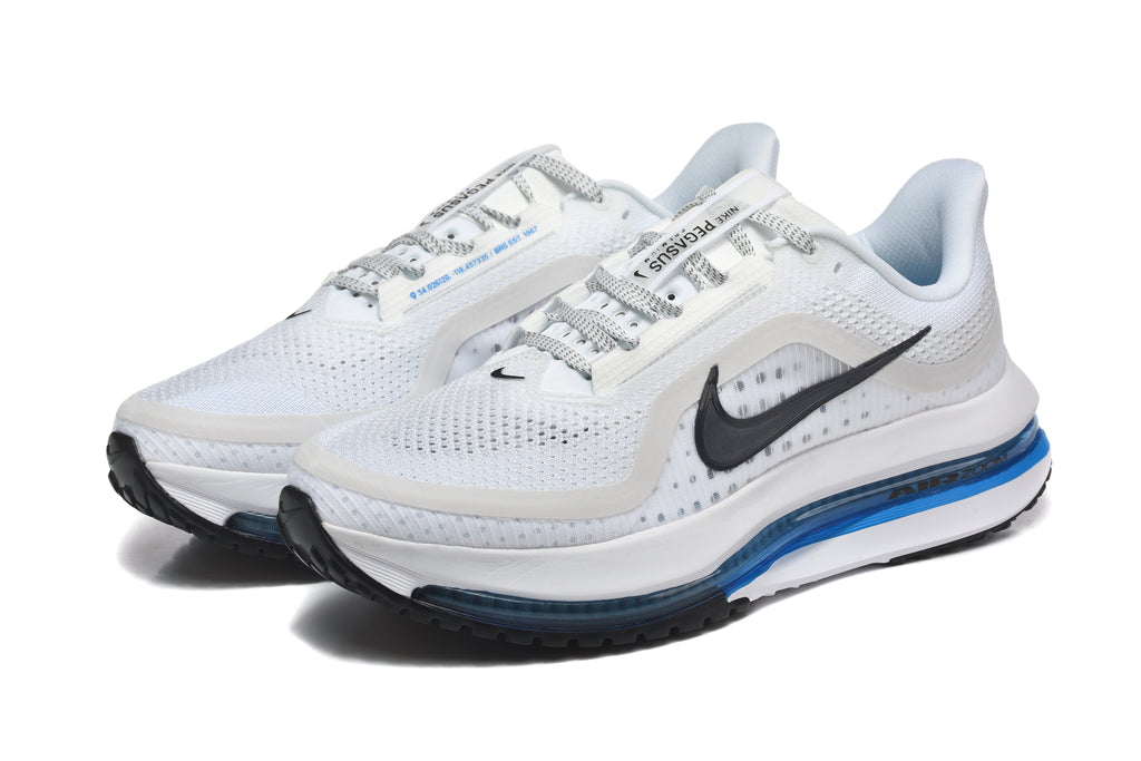 Nike Pegasus Premium White and Blue Running Shoes HQ2592-104