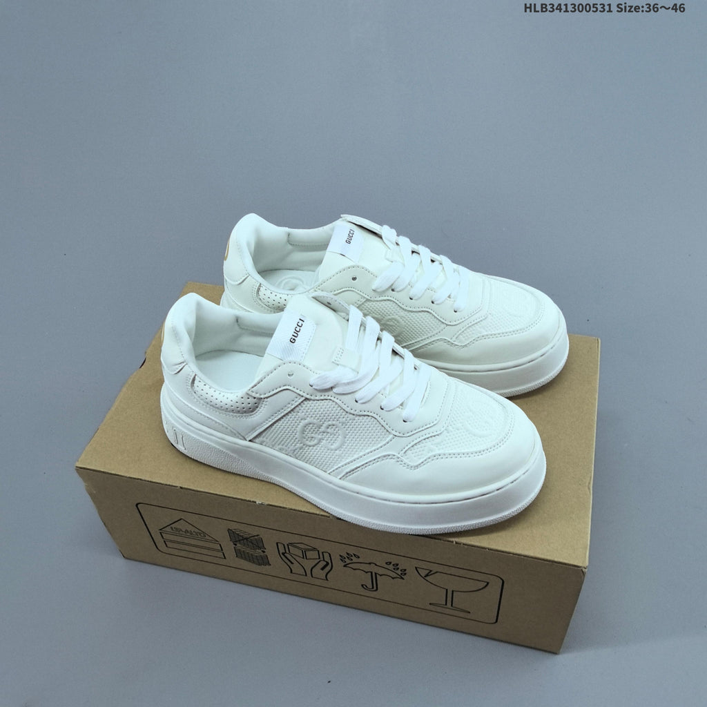 Gucci Chunky B Low-Top Sneakers, Style 675619 5ZXCO 9580
