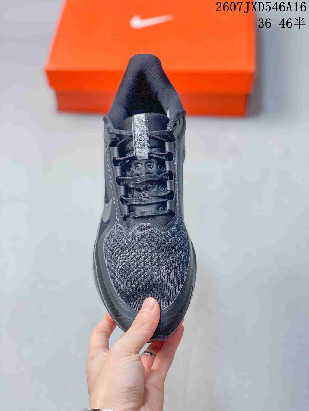 Nike Zoom Running Sneakers in Black and Gray