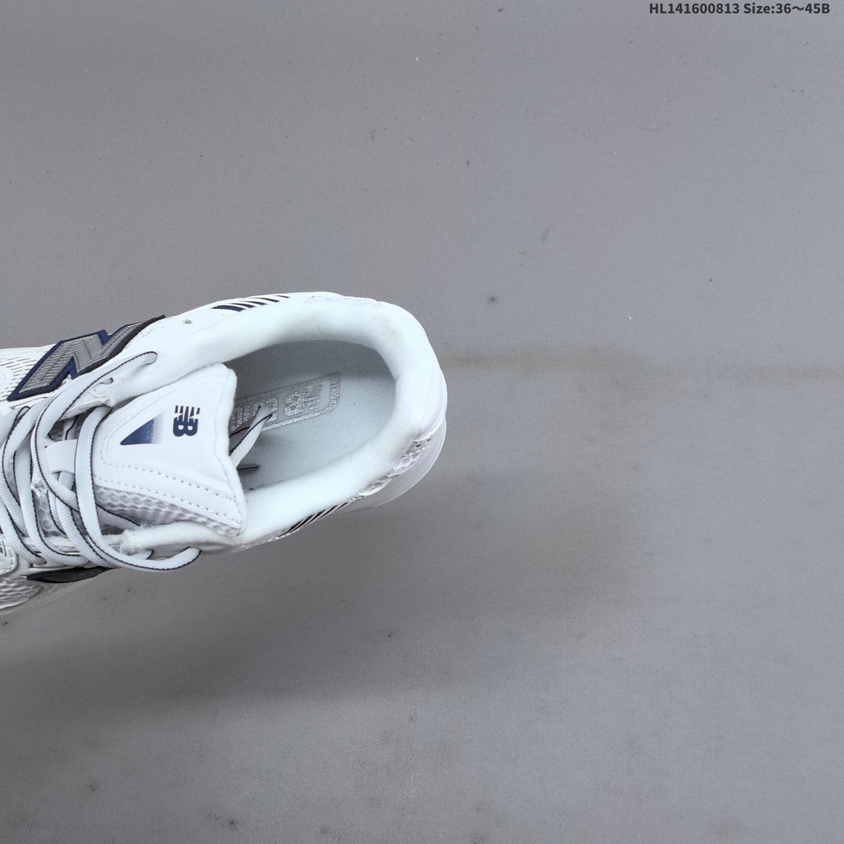 New Balance 2010 Mesh Running-Style Sneakers, White and Navy