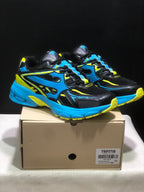 Trapstar Retro Chunky Sneakers in Black, Blue and Yellow
