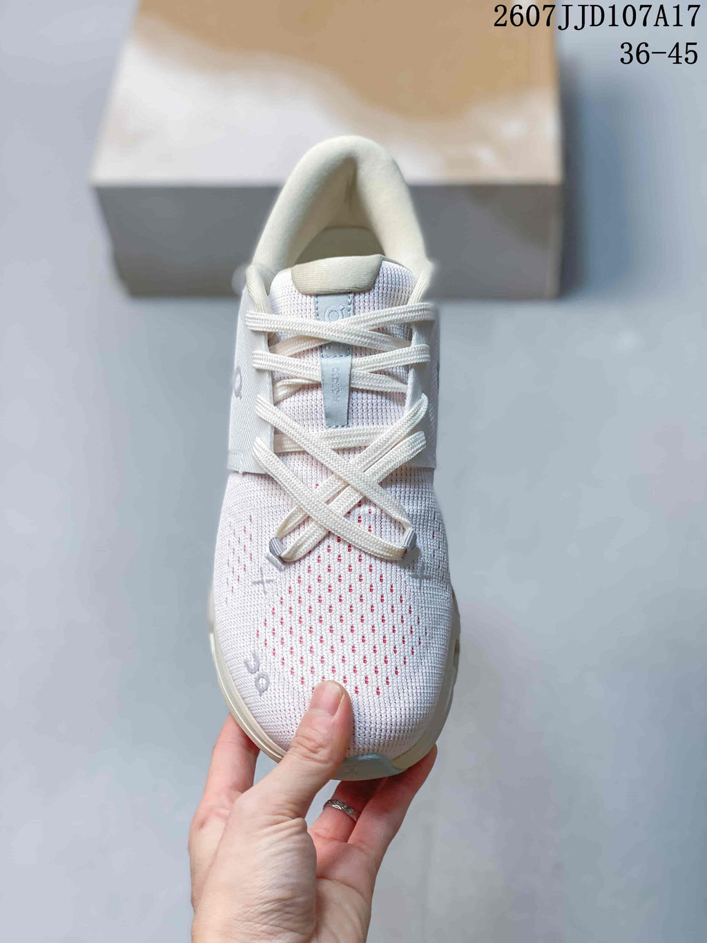 On Cloud X 4 AD Sneakers White Light Blue Red
