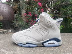 Jordan Air Jordan 6 Gray Navy High-Top Sneakers