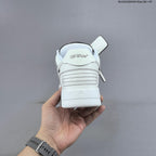 Off-White Arrows Low-Top Sneakers in White and Black