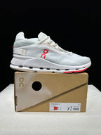 On Cloudnova 2 Sneakers, White and Flame