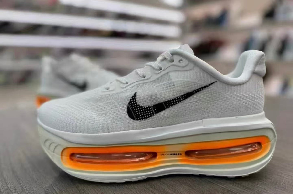 Nike HQ2050-306 White and Orange Sneakers