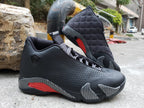 Jordan 14 Men’s High-Top Sneakers in Black, Blue and Iridescent