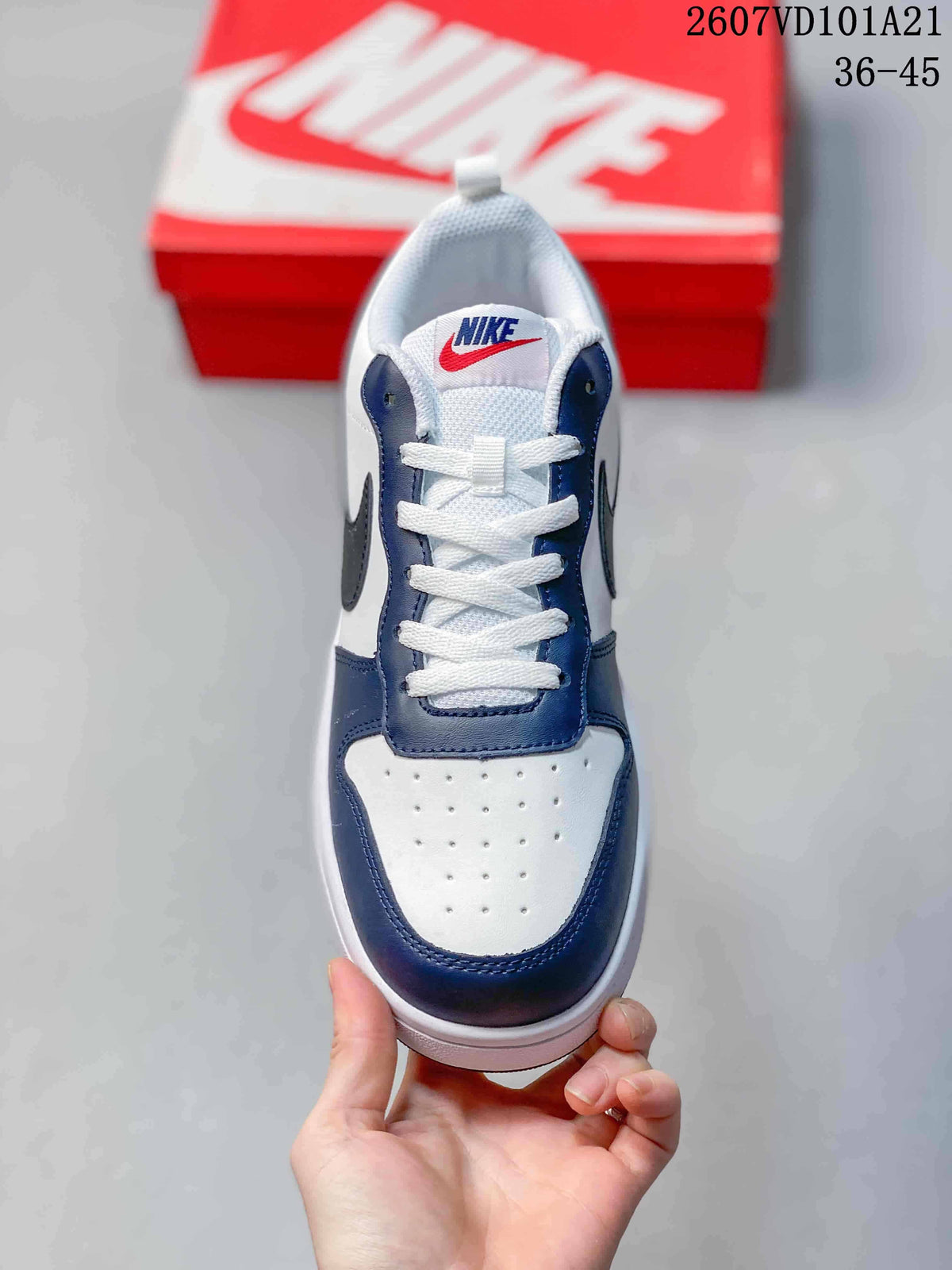 Nike Court Borough Mid BG Sneakers White Navy Red