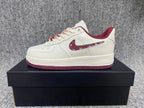 Nike Air Force 1 Low White Burgundy FZ5068-161