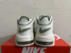 Nike Air More Uptempo White Green Sneakers