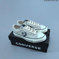 Converse Star Player Ox Low-Top Sneakers in Navy/White