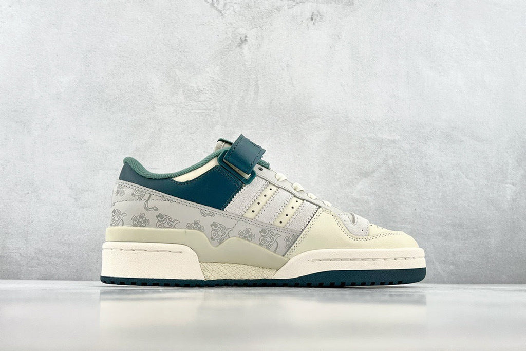 Adidas Originals Forum 84 Low White Green Sneakers HP2067