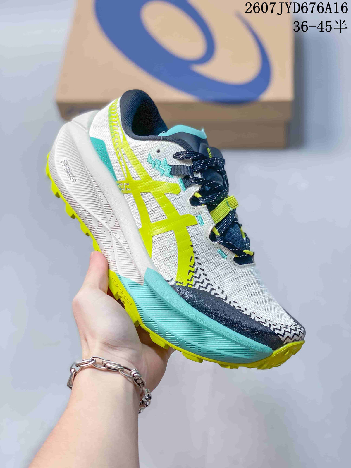 ASICS Trabuco Max 5 Trail Running Shoes White Multicolor